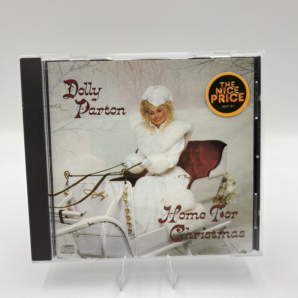 Dolly Parton CD Home For Christmas Album Country Holiday Columbia‎ 1990 Music